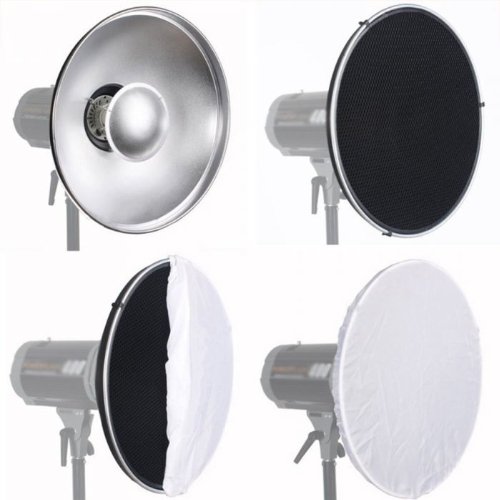 Beauty Dish Plateado (42cm) 4 Beauty Dish