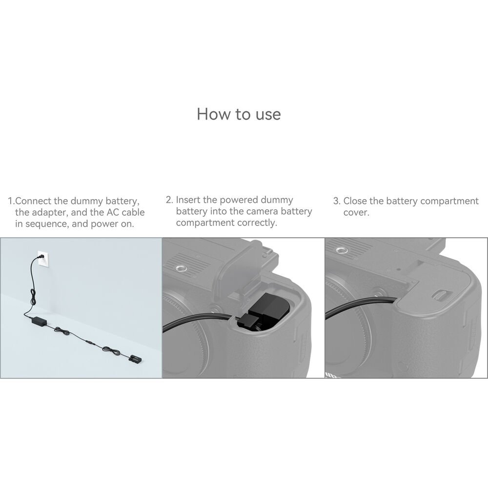 Kit de Batería Dummy Canon LP-E6NH - SmallRig 4270 6 Dummy Canon LP-E6NH
