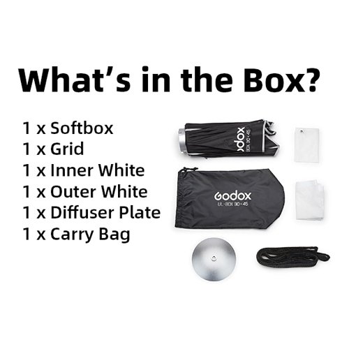 Softbox Godox UL-BOX-30x45 (Bowens) 11 Godox UL-BOX-30x45