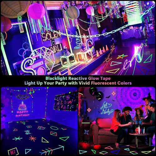 Cinta Gaffer Neón de 6 Colores (2.5cm x 12mts) 7 Gaffer Neón de 6 Colores