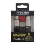 Par de conectores XLR DH Proel Plateado