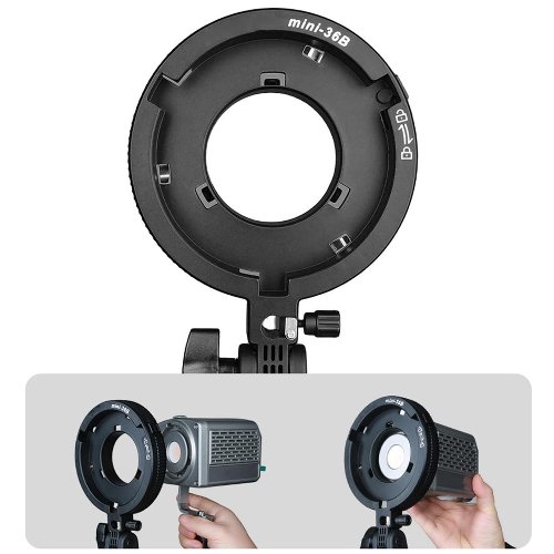 Adaptador Mini Bowens a Bowens 5 Adaptador Mini Bowens