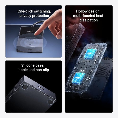 Kit de Transmisión inalámbrico USB-C a HDMI 60Hz 5G 3 Kit de Transmisión inalámbrico USB-C