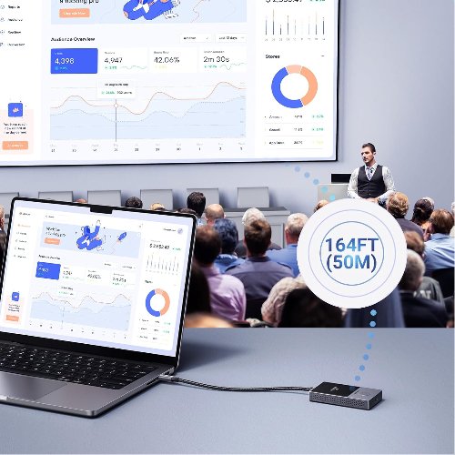 Kit de Transmisión inalámbrico USB-C a HDMI 60Hz 5G 9 Kit de Transmisión inalámbrico USB-C