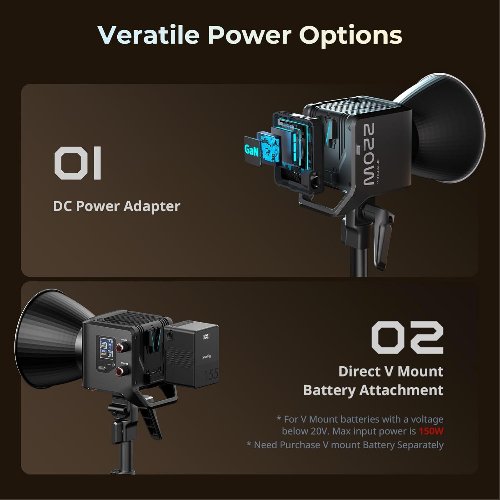 SmallRig RC 220B Pro Bi-Color COB 7 RC 220B Pro