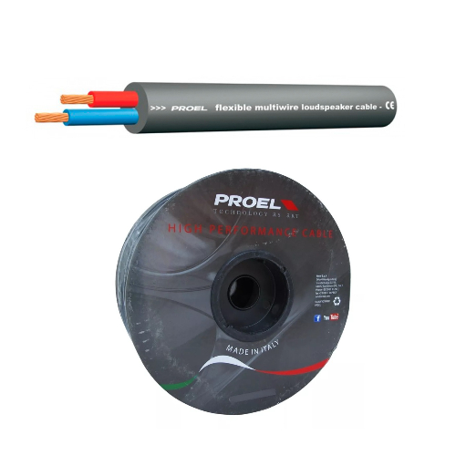 Proel HPC624BK - Cable Proel Encauchetado 2x12 100mts 3 Proel HPC624BK