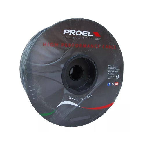 Proel HPC624BK - Cable Proel Encauchetado 2x12 100mts 4 Proel HPC624BK