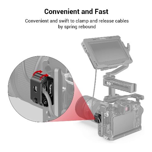 Abrazadera universal de cable - SmallRig MD2418 6 Abrazadera universal de cable