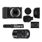Sony ZV-E10 16-50mm + Sony 55-210mm