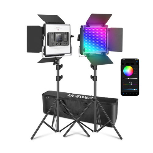 2 luces LED RGB Neewer 660 Pro II