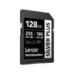 SD Lexar 128GB Silver Plus