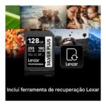 SD Lexar 128GB Silver Plus