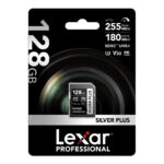 SD Lexar 128GB Silver Plus