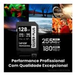 SD Lexar 128GB Silver Plus