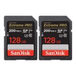 SanDisk Extreme PRO UHS-I SDXC 128GB / 200 Mbps (X2)