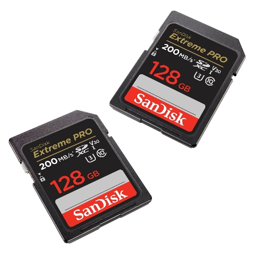 SanDisk Extreme PRO UHS-I SDXC 128GB / 200 Mbps (X2)