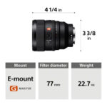 Sony FE 85mm f1.4 GM II
