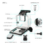 Carcasa de buceo para GoPro Hero FiTSTILL
