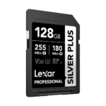 SD Lexar 128GB Silver Plus