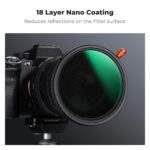 Filtro 3 en 1 K&F Concept con 18 capas de recubrimiento nano
