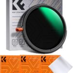 Filtro 3 en 1 K&F Concept Serie K Black Promist 1/4, ND variable 2-32 y CPL